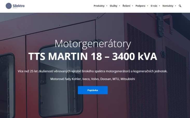 motorgenerátory TTS Martin